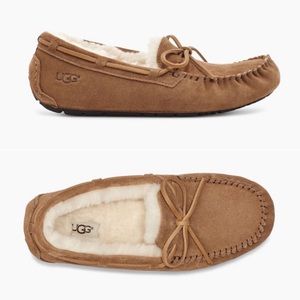NEW!  UGG Men’s Olsen Slipper Chestnut Sheepskin